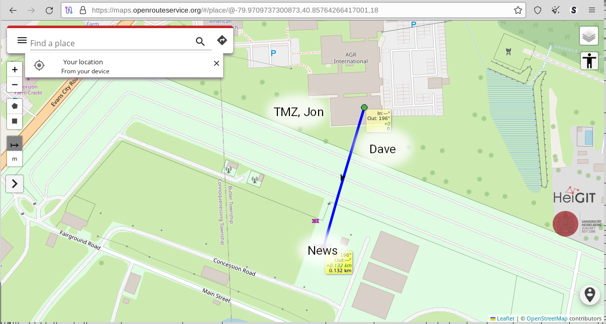 Probable mic locations
